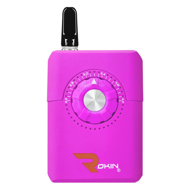 Rokin Dial Vaporizer Battery for Pre-Filled Cartridges ? - Color:Purple