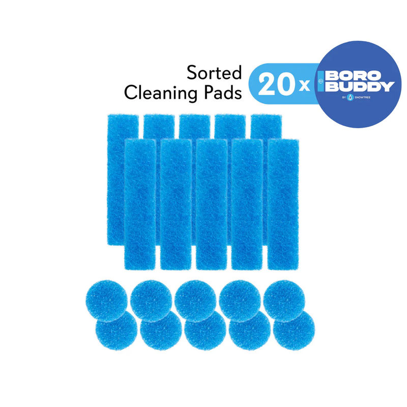 BoroBuddy Cleaning Pads - Style:20 Cleaning Pads (10 of each size)