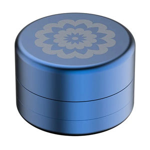 Flower Mill Next Gen Standard Grinder - Color:Blue - Size:2.0"