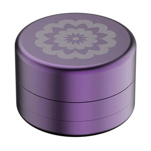 Flower Mill Next Gen Standard Grinder - Color:Purple - Size:2.0"