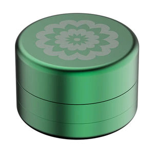 Flower Mill Next Gen Standard Grinder - Color:Green - Size:2.0"