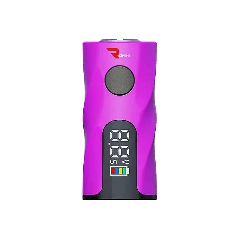 Rokin Pillar Digital 510 Vape Battery ? - Color:Purple