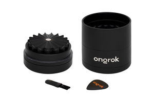 Ongrok Mini 5 Piece Toothless Grinder - Color:Black