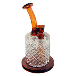 Jane West Twenties Collection Water Pipe - Color:Amber