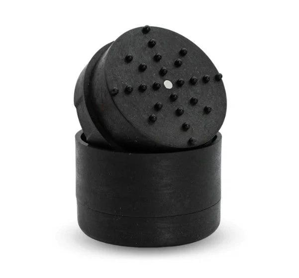 Stache Products 3-Piece Hemp Grynder - Color:Black