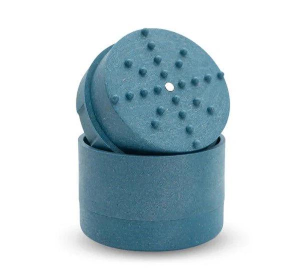 Stache Products 3-Piece Hemp Grynder - Color:Blue