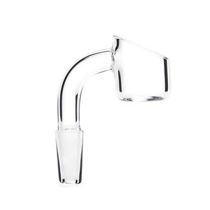 2mm Thick Angled Top Male Quartz Banger (10/14/18mm, 90°) - Size:10mm