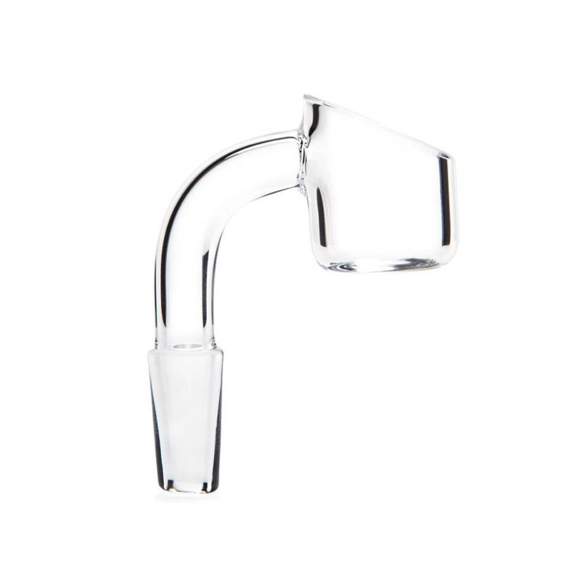 2mm Thick Angled Top Male Quartz Banger (10/14/18mm, 90°) - Size:10mm