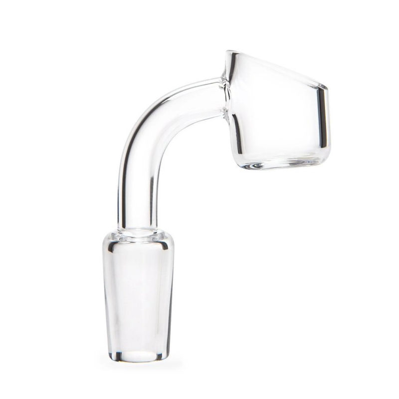 2mm Thick Angled Top Male Quartz Banger (10/14/18mm, 90°) - Size:14mm