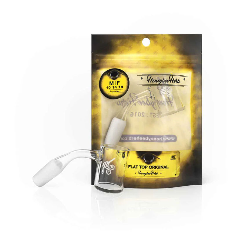 YL Original Quartz Banger - All Joint Options - Size:10mm - Gender:Male - Style:Original Flat Top 45-Degree