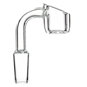 4mm Thick Angled Top Male Quartz Banger (10/14/18mm, 90°) - Size:10mm