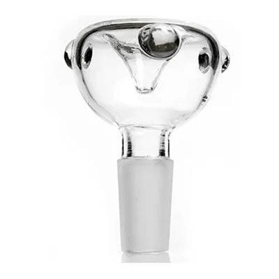 CaliConnected Bubble Bowl Piece - 14/18mm Male - Size:18mm