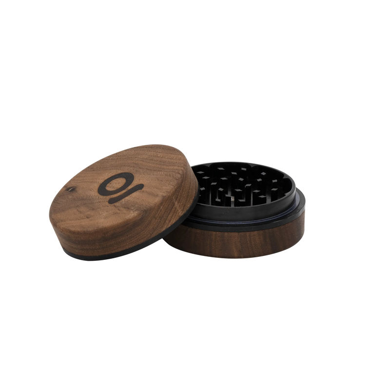 Ongrok 2-Piece Walnut Grinder - Color:Black