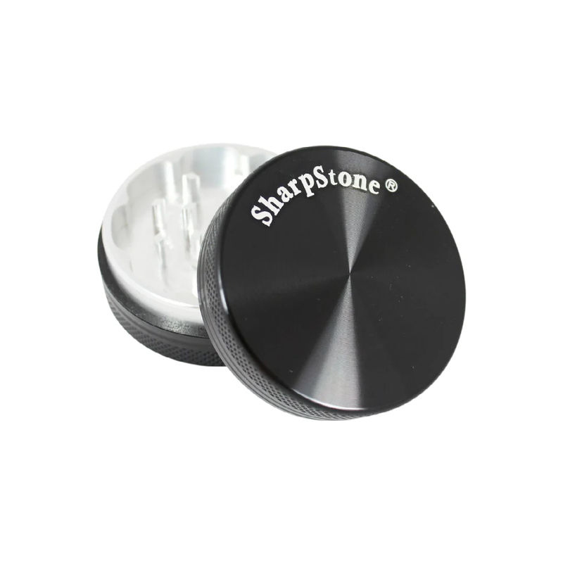 SharpStone 1.5" 2-Piece Grinder - Color:Black