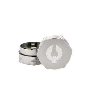 Phoenician Classic 2-Piece Grinders - Size:Small - Color:Silver