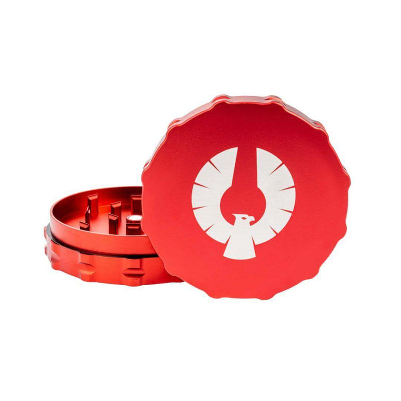 Phoenician Classic 2-Piece Grinders - Size:Large - Color:Red
