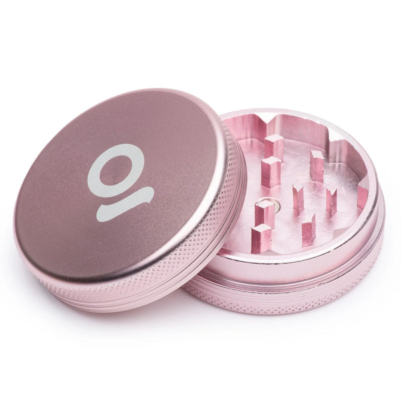 Ongrok 2-Piece Metal Grinder - Color:Pink