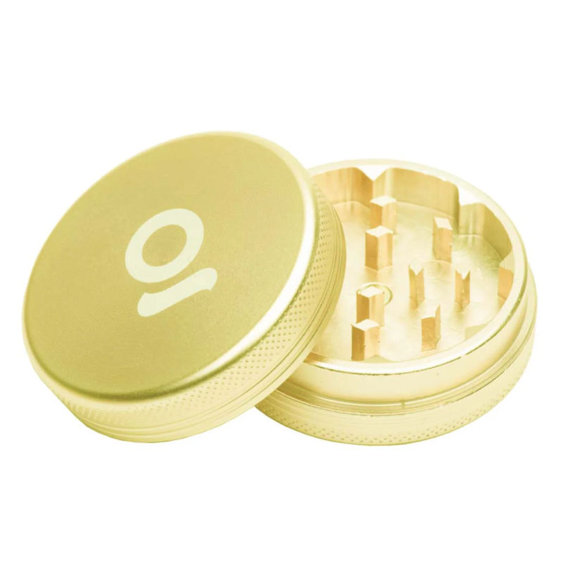 Ongrok 2-Piece Metal Grinder - Color:Gold