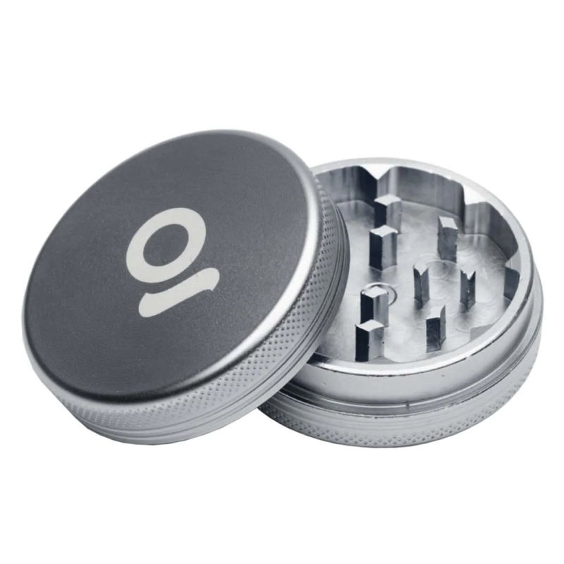 Ongrok 2-Piece Metal Grinder - Color:Silver