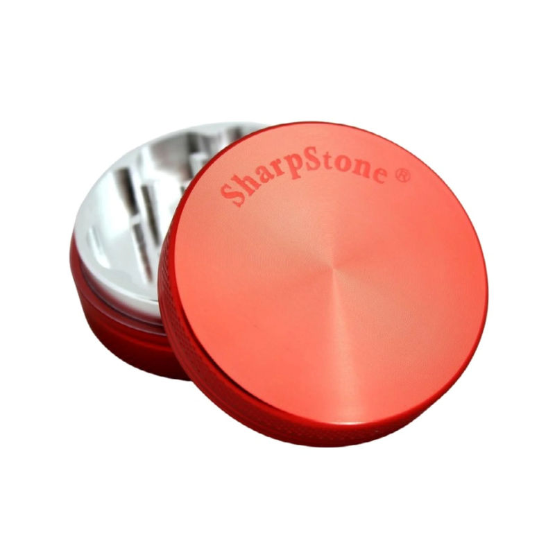 SharpStone 2.2" 2-Piece Grinder - Color:Red