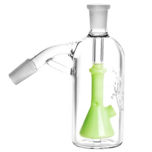 Pulsar Beaker Perc Ash Catcher (18mm, 45°) - Color:Slyme Green