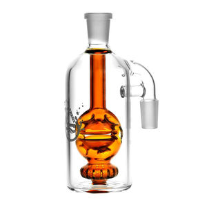 Pulsar Egg Perc Ash Catcher (14/18mm, 90°) - Joint Size:14mm - Color:Orange