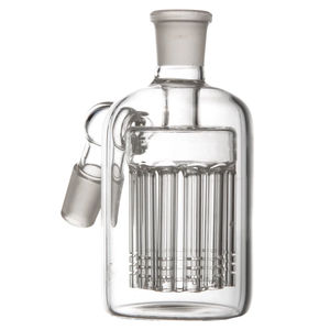 CaliConnected 11-Arm Tree Perc Ashcatcher (Multi-Size/Angle) - Joint Size:14mm - Color:Clear - Joint Angle:45°