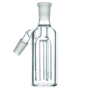 CaliConnected 3-Arm Tree Perc Ashcatcher (14/18mm, 45°) - Joint Size:18mm - Joint Angle:45˚ - Color:Clear