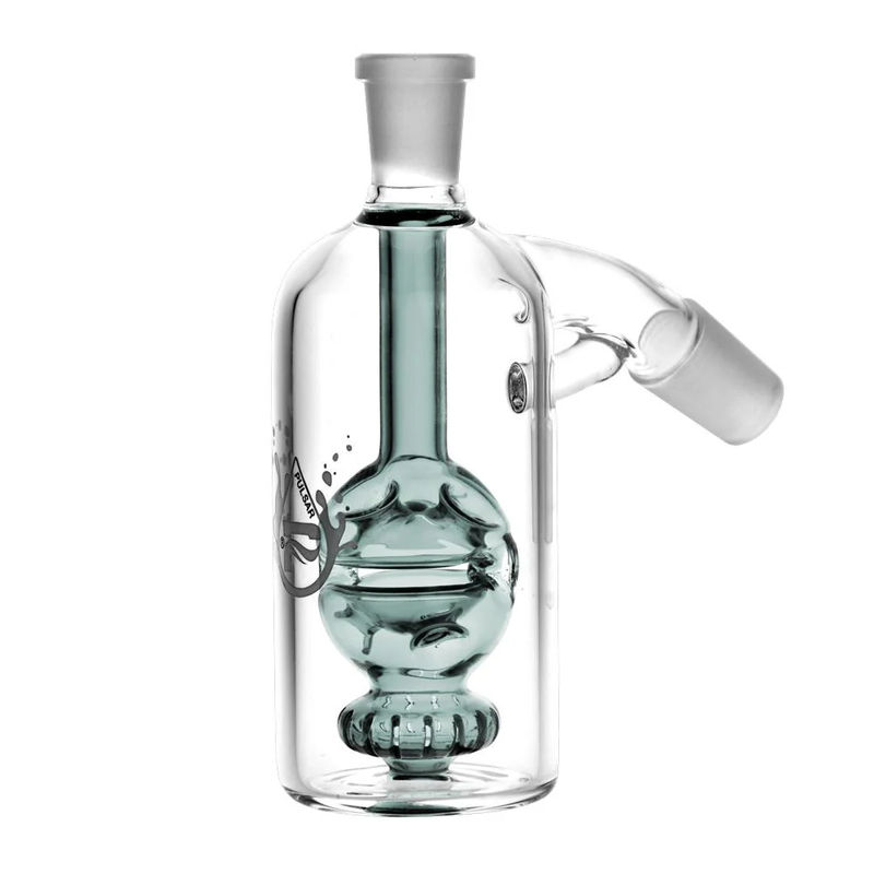 Pulsar Egg Perc Ash Catcher (14/18mm, 45°) - Joint Size:18mm - Color:Gray