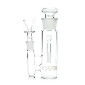 Grav® "Phoenix" Open Top Ashcatcher (18mm Joint, 90° Angle)