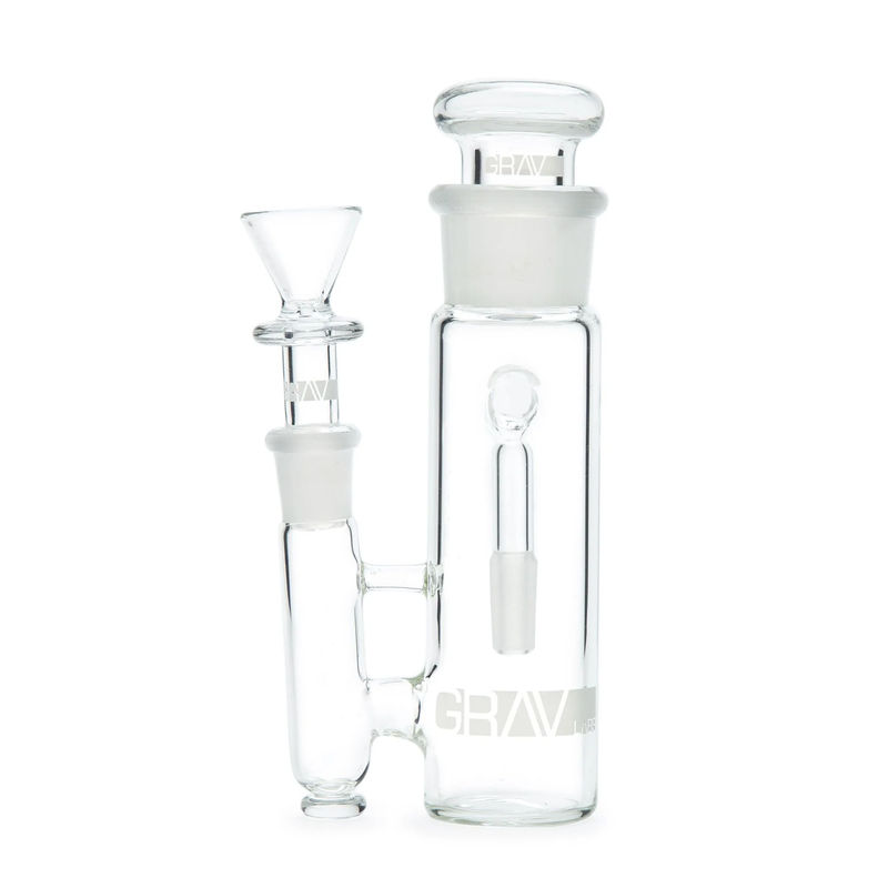 Grav® "Phoenix" Open Top Ashcatcher (18mm Joint, 90° Angle)