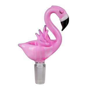 Empire Glassworks Pink Flamingo Bowl Piece - 14mm