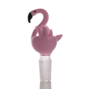 CaliConnected Flamingo Bowl Piece - 14mm Male