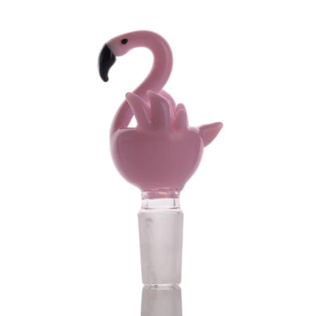 CaliConnected Flamingo Bowl Piece - 14mm Male