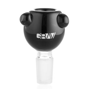 Grav® 14mm Bubble Bowl Piece - Color:Black