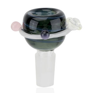 Empire Glassworks "Galactic" Bowl Piece ? ? (14mm) - Style:UV Glow