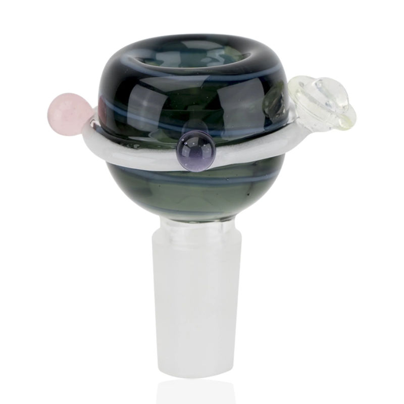 Empire Glassworks "Galactic" Bowl Piece ? ? (14mm) - Style:UV Glow