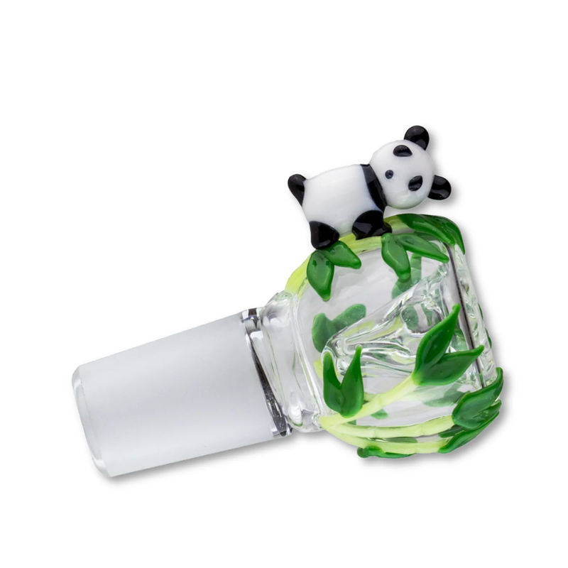 Empire Glassworks Panda Cub Bowl Piece ? (14mm)