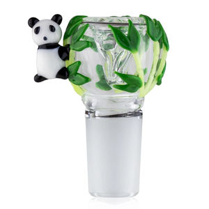 Empire Glassworks Panda Cub Bowl Piece ? (14mm)