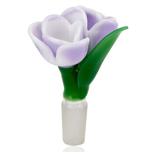 Empire Glassworks Lavender Tulip Double Bowl (14mm)