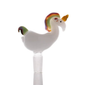 CaliConnected Unicorn Bowl Piece - 14mm Male