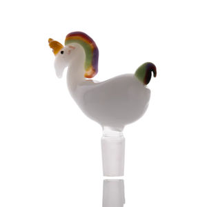 CaliConnected Unicorn Bowl Piece - 14mm Male