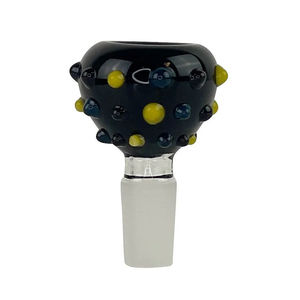 CaliConnected Black & Yellow Bowl - 14mm Male