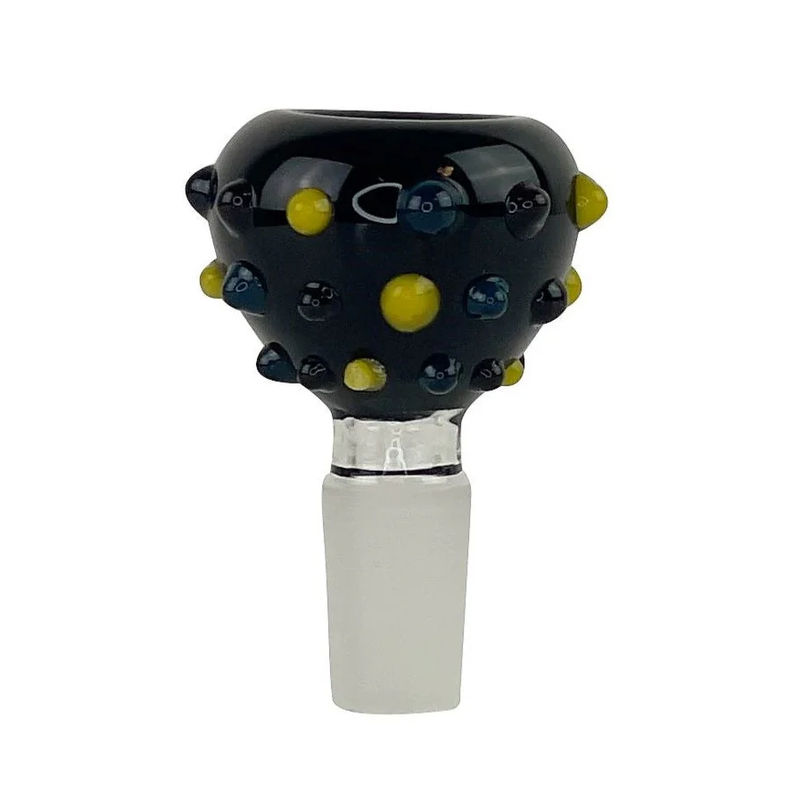 CaliConnected Black & Yellow Bowl - 14mm Male