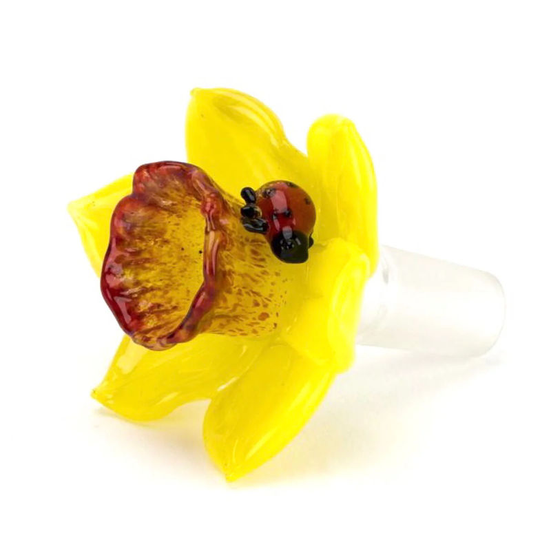 Empire Glassworks Daffodil Bowl Piece ? (14mm)