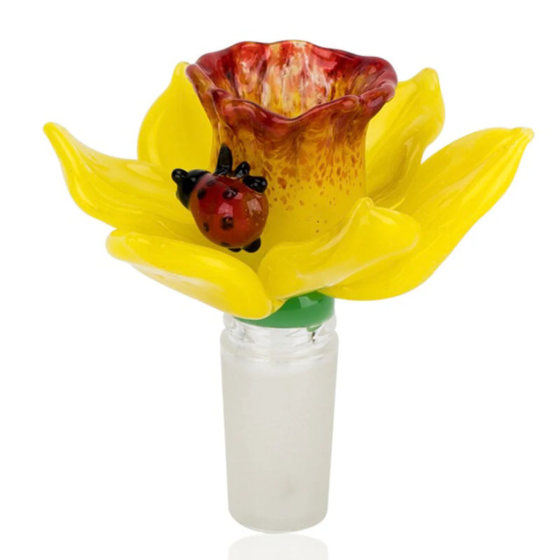 Empire Glassworks Daffodil Bowl Piece ? (14mm)
