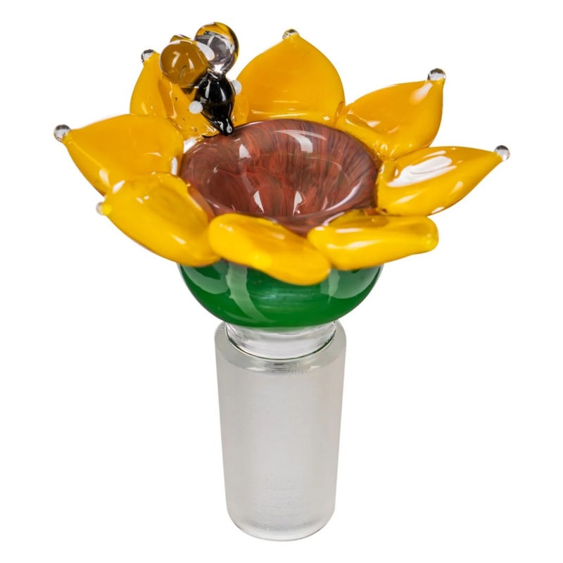 Empire Glassworks Sunflower Bowl Piece ? (14mm)