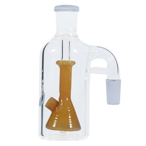 Pulsar Beaker Perc Ash Catcher (14mm, 90°) - Color:Golden Yellow