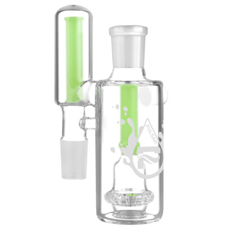 Pulsar “No Ash” Ash Catcher (14mm, 90°) - Color:Slyme Green