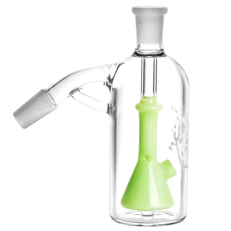 Pulsar Beaker Perc Ash Catcher (14mm, 45°) - Color:Slyme Green